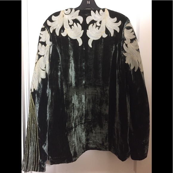 TRADED: Movin On Up Velvet Jacket -“Olive” - Picture 7 of 16